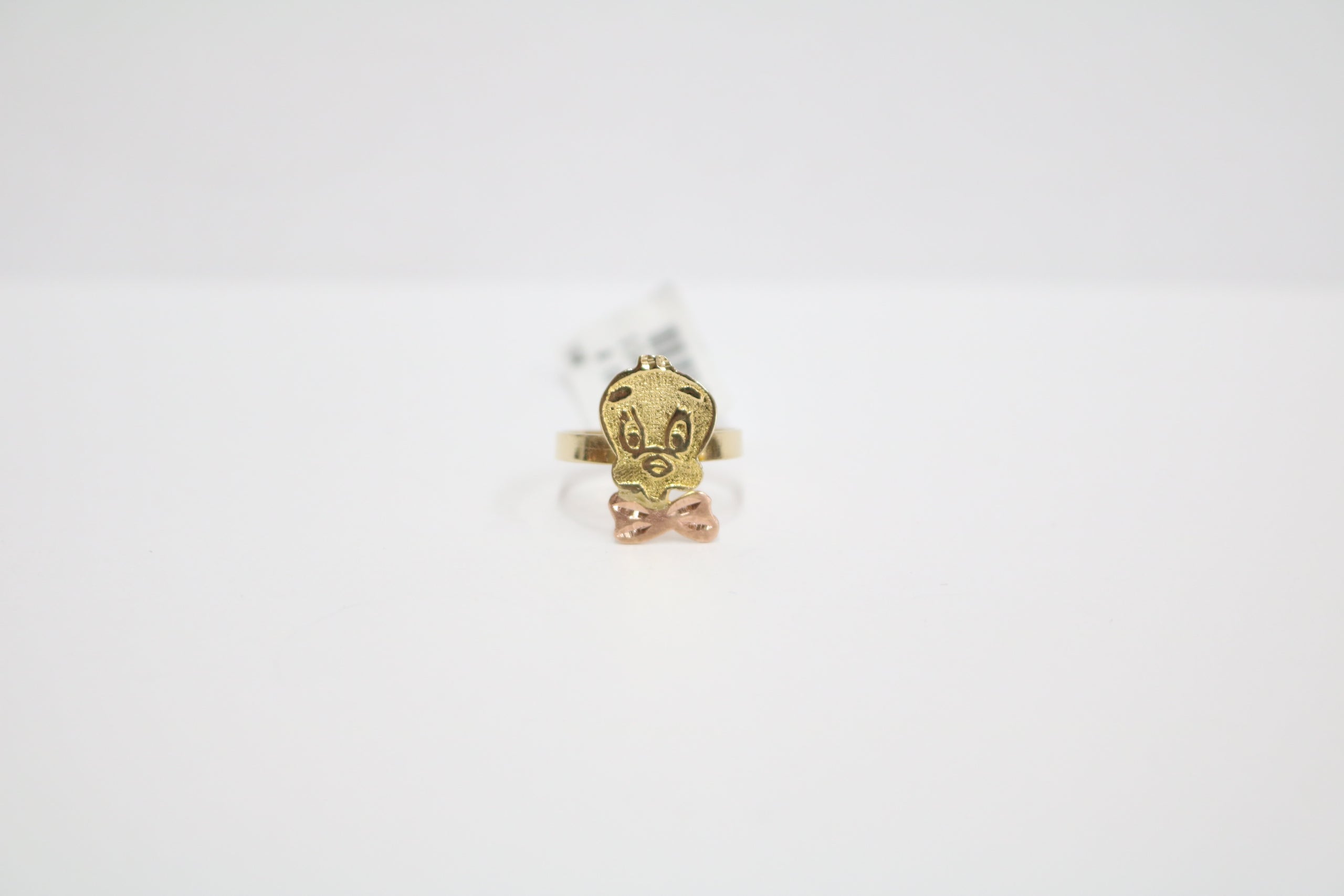 10K Two Tone Gold Tweety Bird Ring Size 3 1 2 COMMUNITY PAWN SHOP